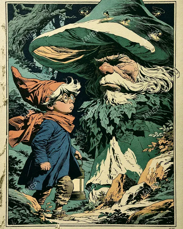 Vintage Fairytale Adventure Illustrations