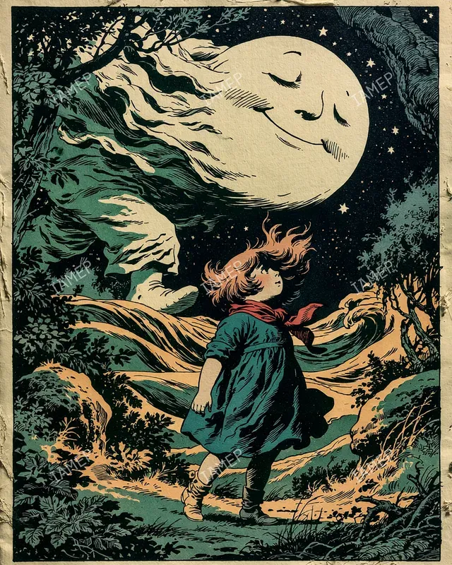 Vintage Fairytale Adventure Illustrations