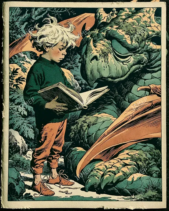 Vintage Fairytale Adventure Illustrations