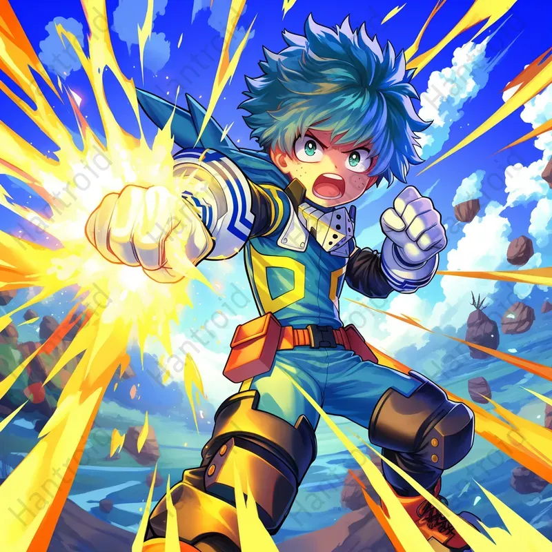 Anime Art With Dynamic Posing