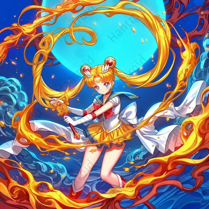Anime Art With Dynamic Posing