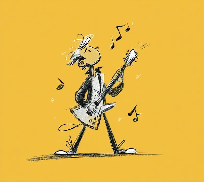 Whimsical Archetype Cartoon Art