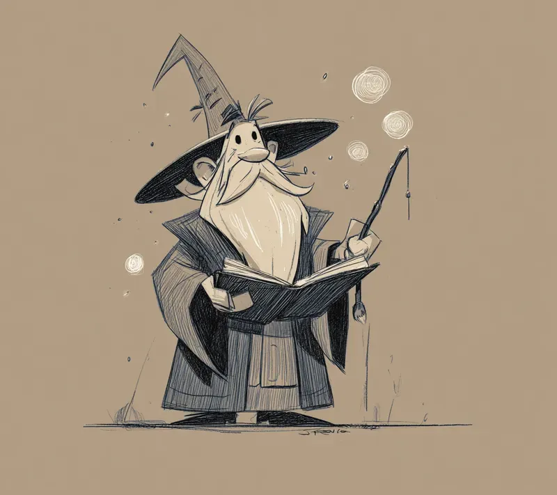 Whimsical Archetype Cartoon Art