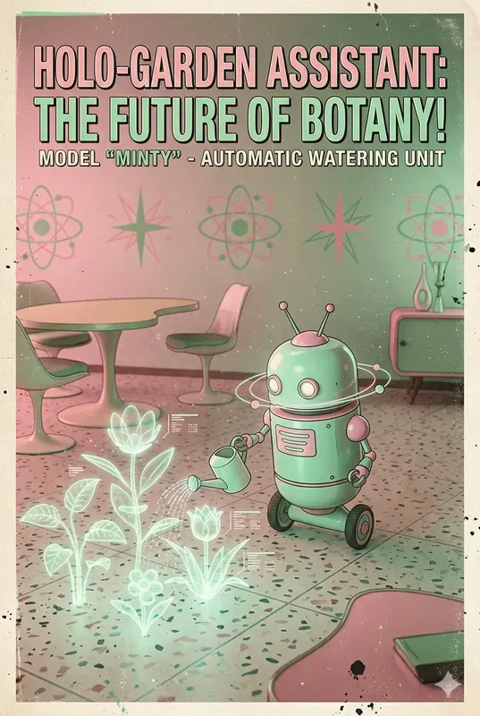 1950s Retro Robot Streetwear Masters