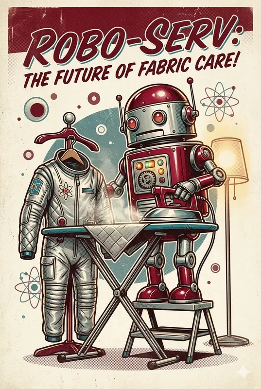 1950s Retro Robot Streetwear Masters