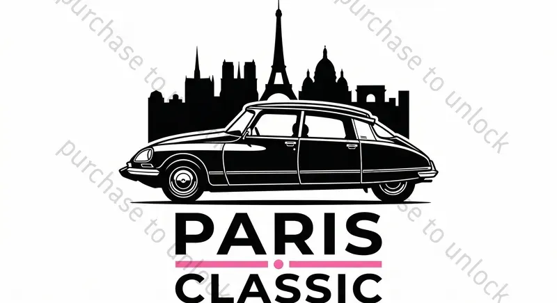 Vector Logos Cities With Cars