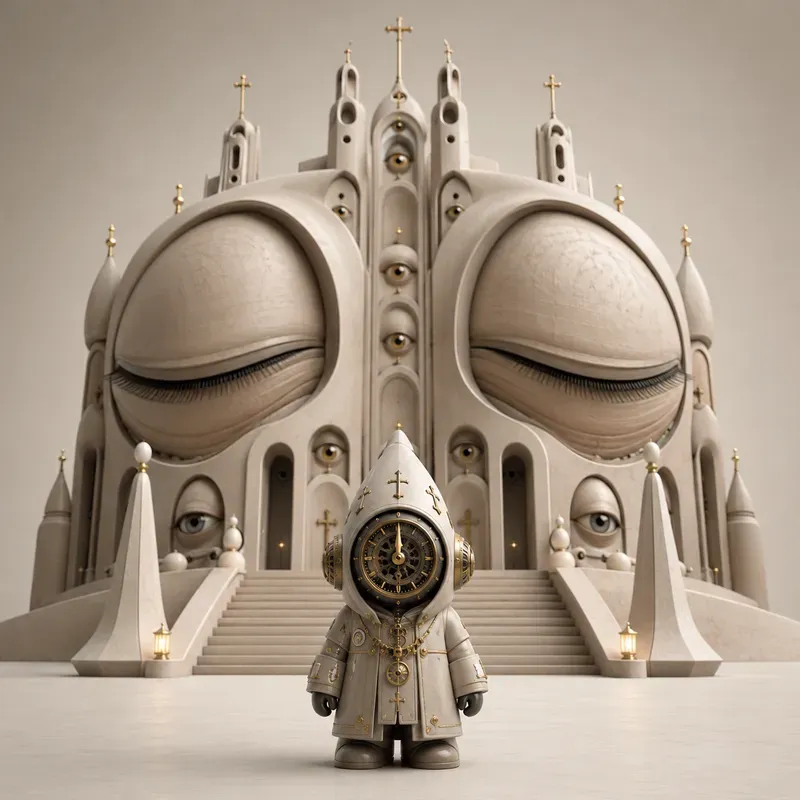 Surreal Toy Monuments