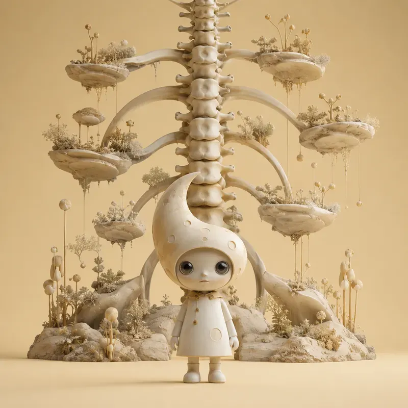 Surreal Toy Monuments