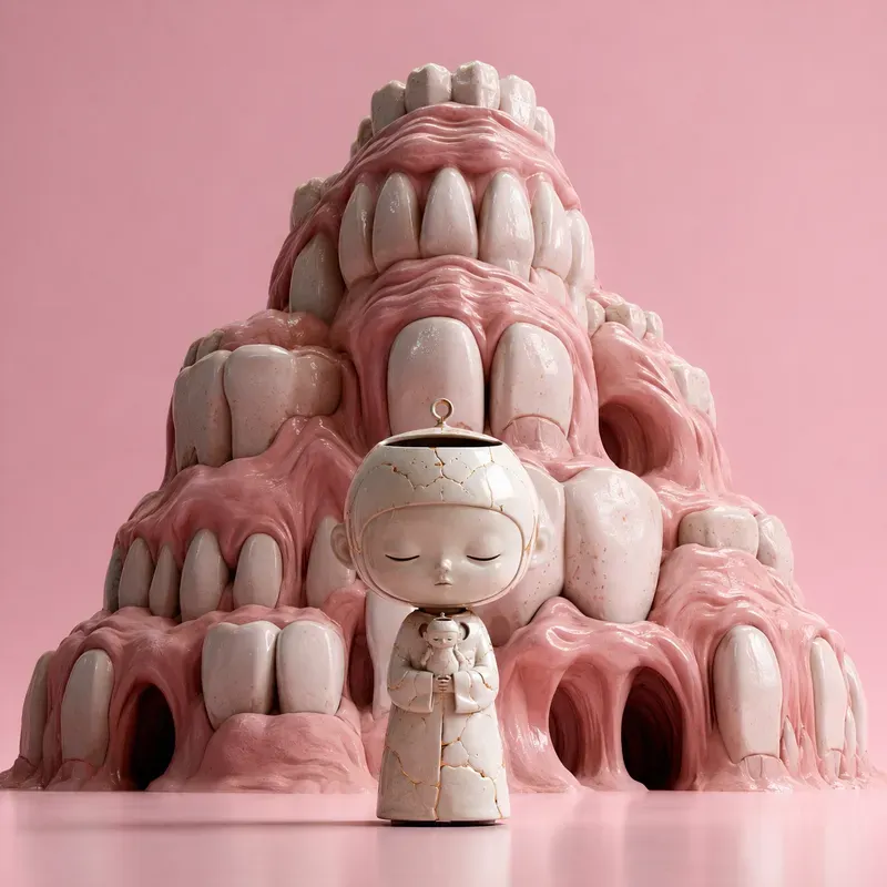 Surreal Toy Monuments