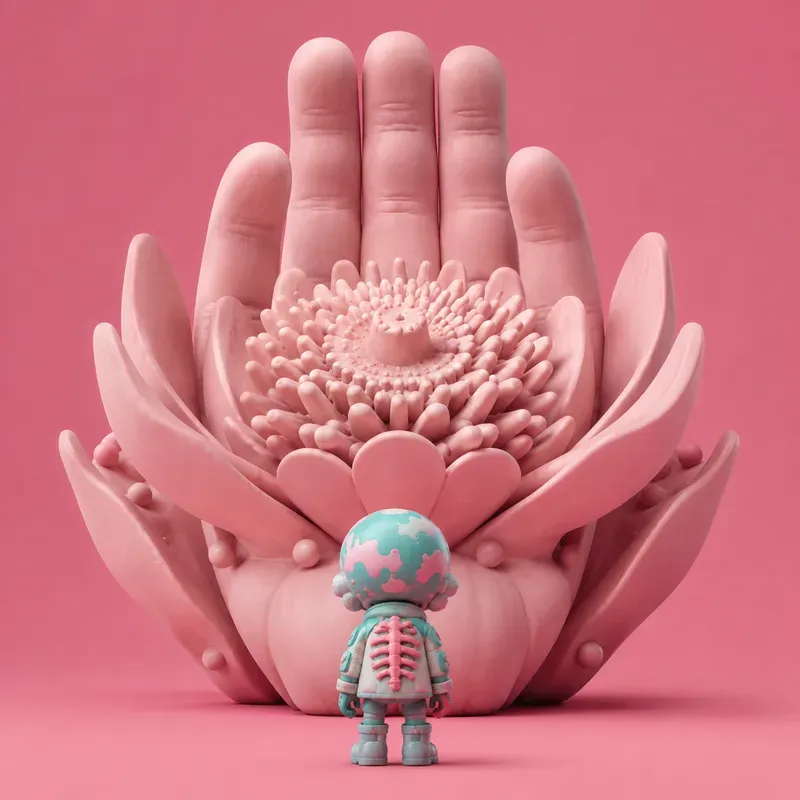 Surreal Toy Monuments