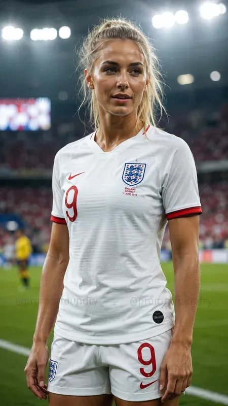 National Football Jersey Beauty Portraits