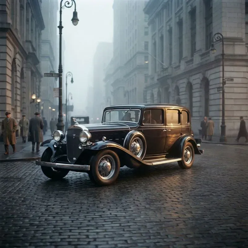 Vintage Luxury Car Cinematic Drives