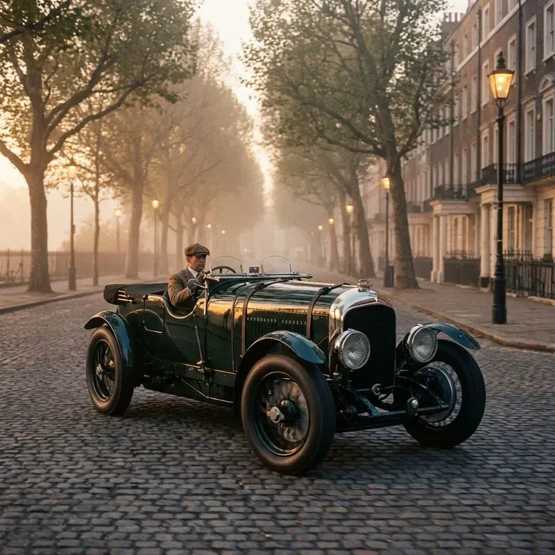 Vintage Luxury Car Cinematic Drives