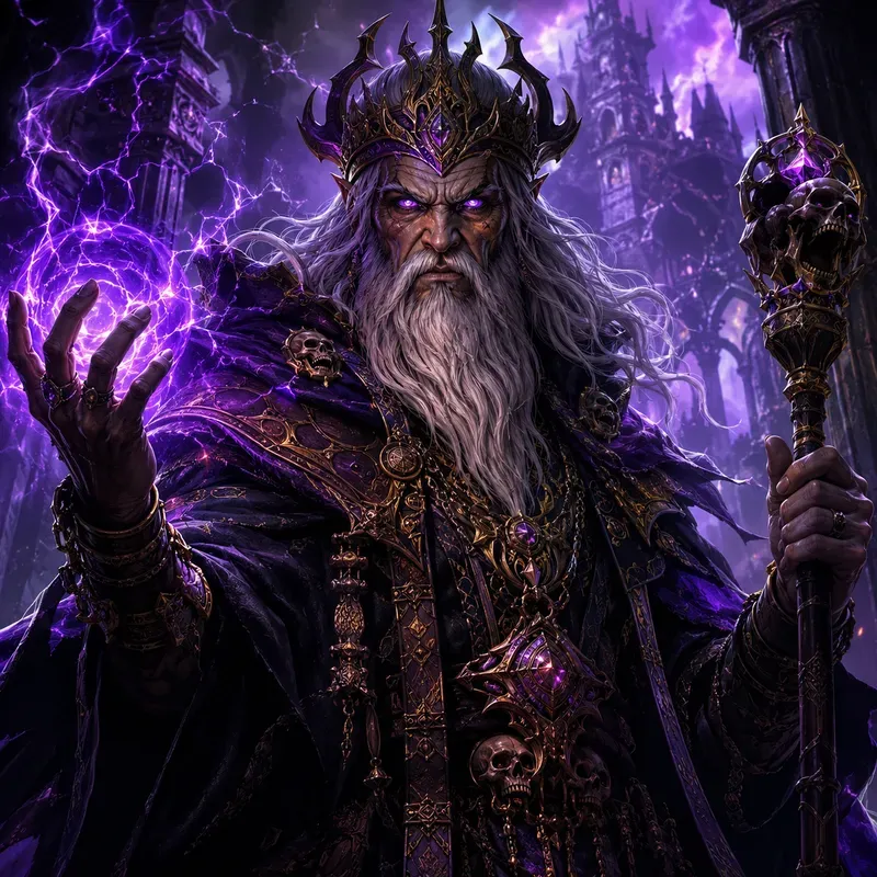 Cinematic Animated Villain Portraits