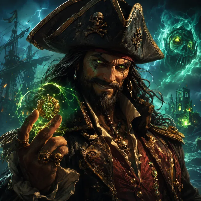 Cinematic Animated Villain Portraits