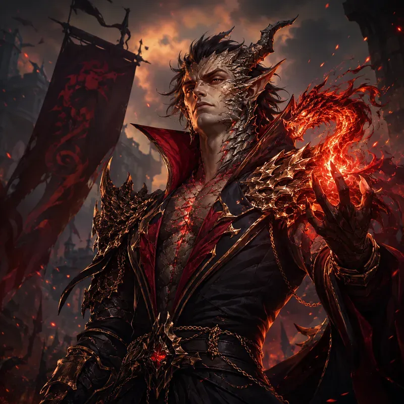 Cinematic Animated Villain Portraits