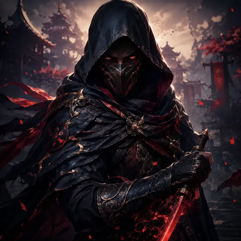 Cinematic Animated Villain Portraits
