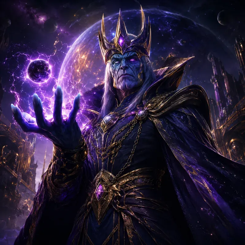 Cinematic Animated Villain Portraits