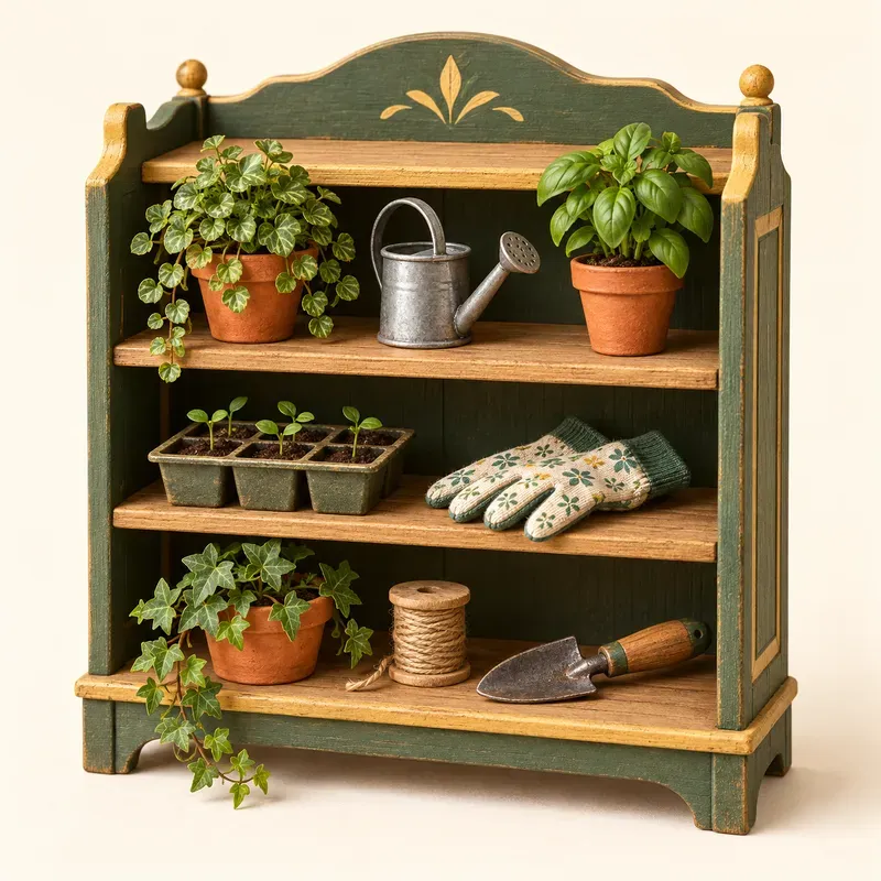Miniature Hobby Shelf Dioramas