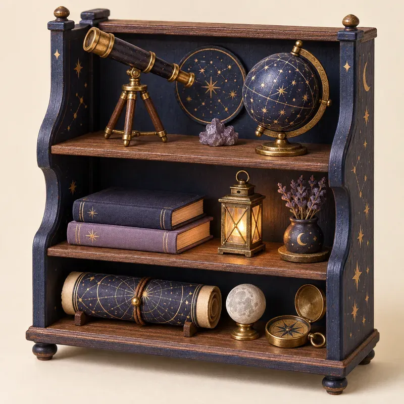 Miniature Hobby Shelf Dioramas