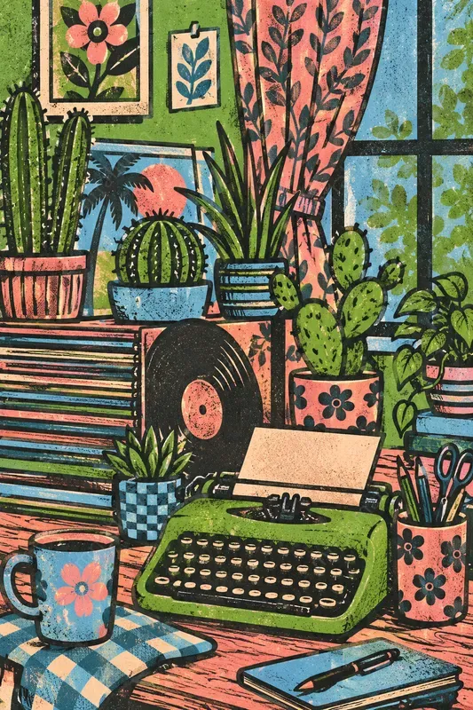 Riso Art Poster Generator