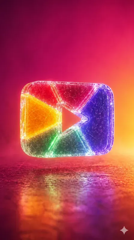 Rainbow Glass Wireframe Logo Constructors
