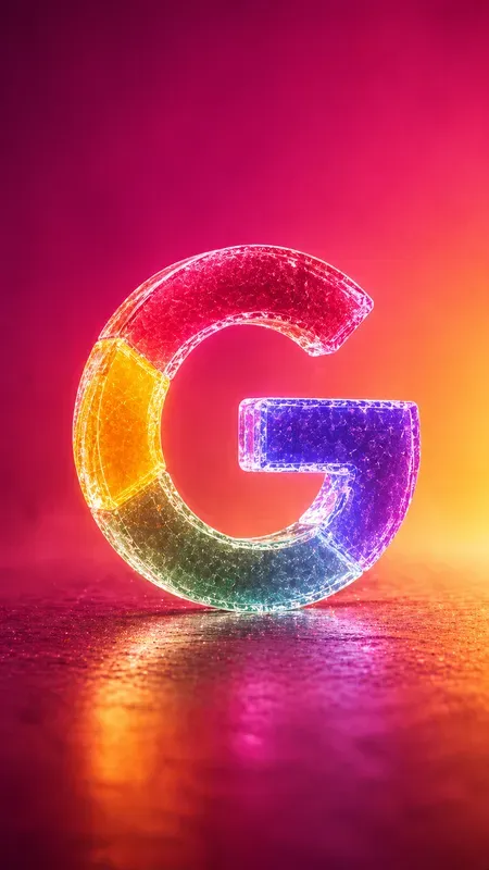 Rainbow Glass Wireframe Logo Constructors