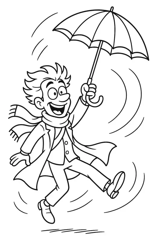Playful Characters For Kids To Color