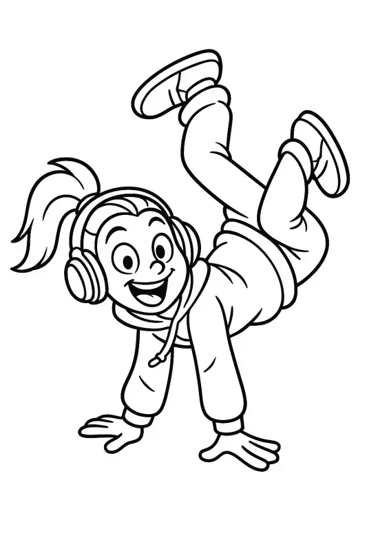 Playful Characters For Kids To Color