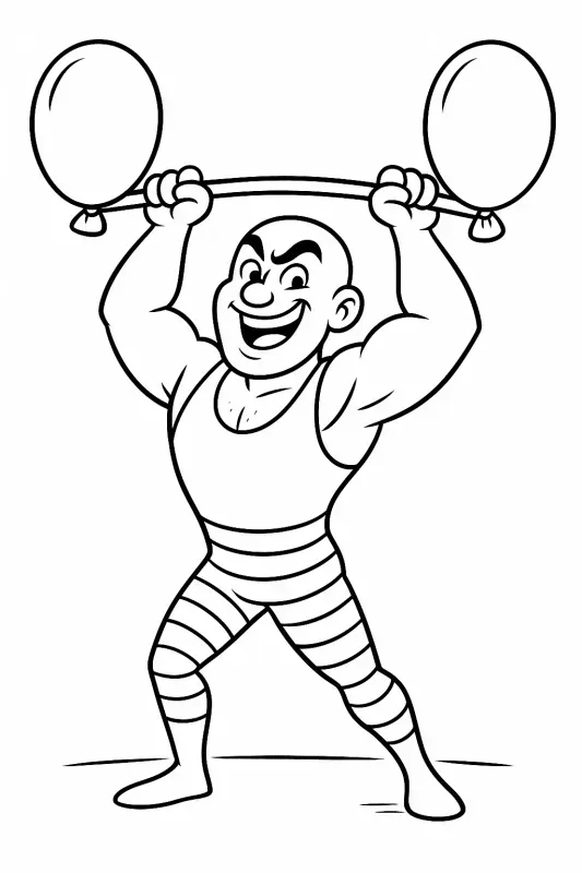 Playful Characters For Kids To Color