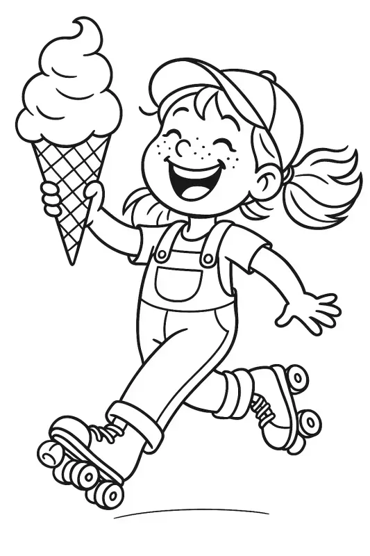 Playful Characters For Kids To Color