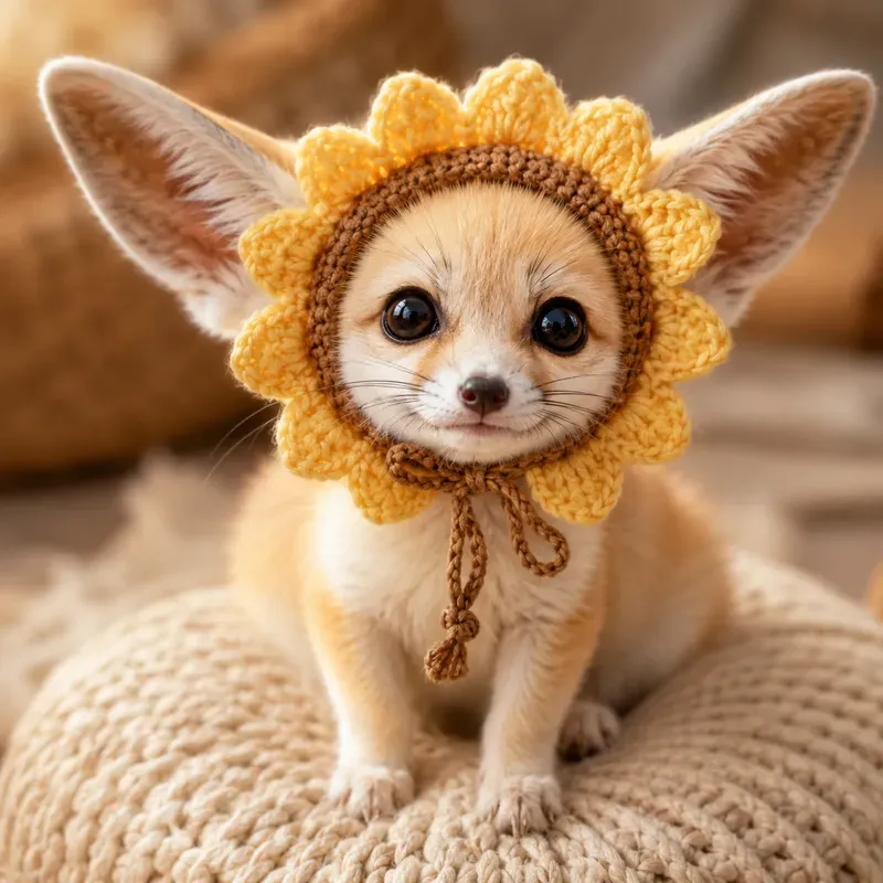 Cozy Baby Animal Portrait Masters