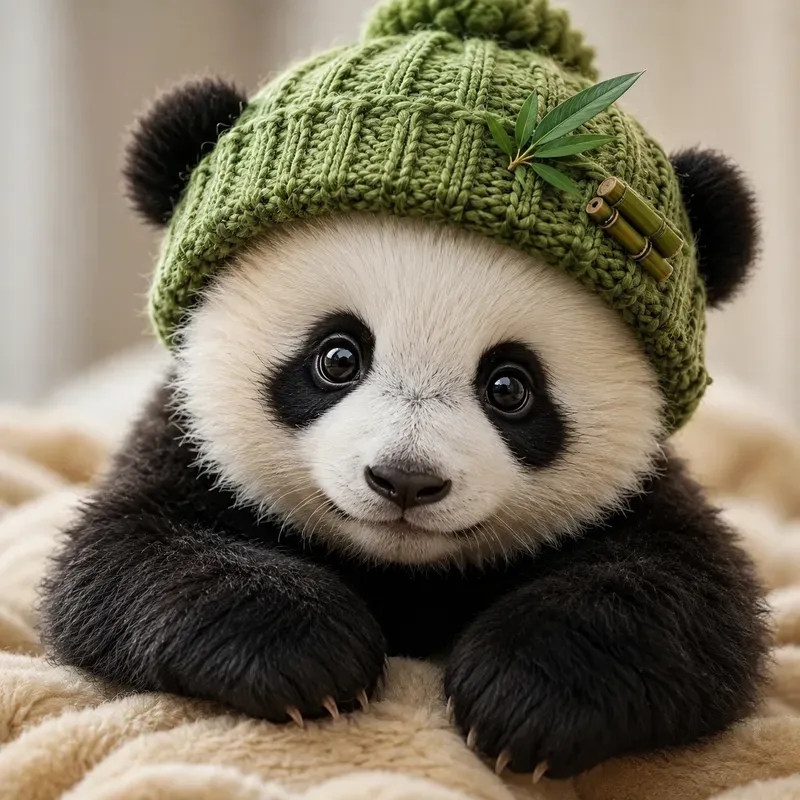 Cozy Baby Animal Portrait Masters