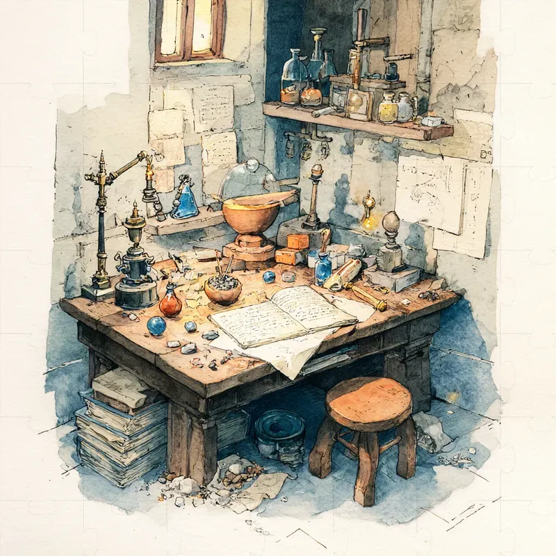 Magical Ritual Workspaces