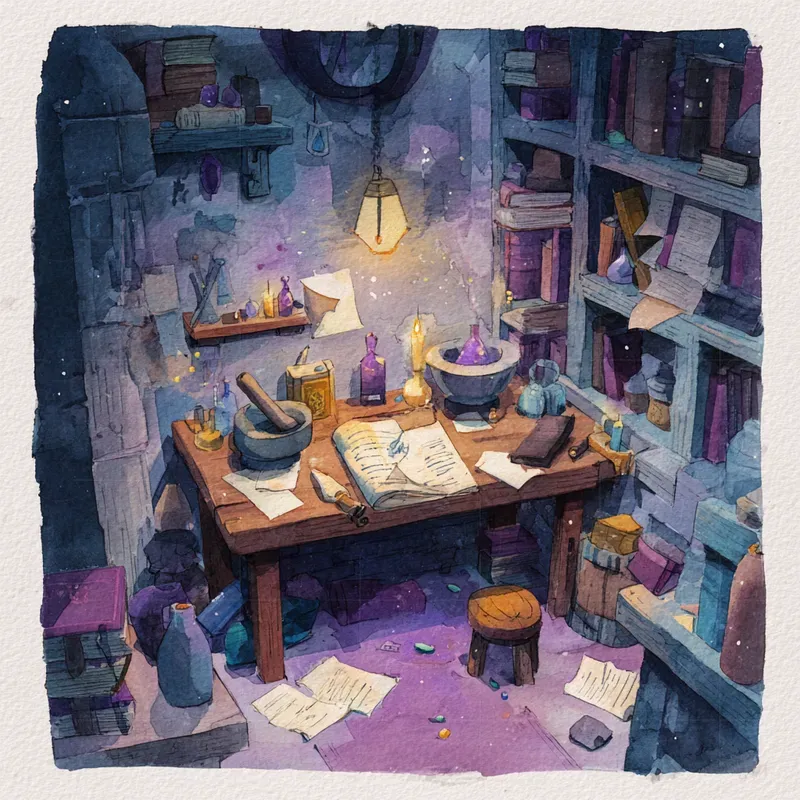 Magical Ritual Workspaces