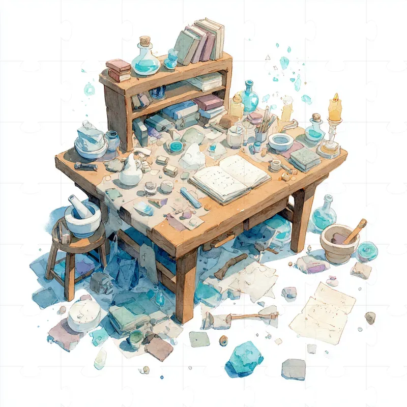 Magical Ritual Workspaces