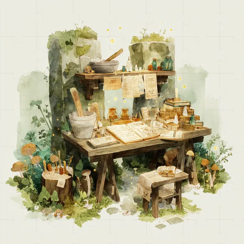 Magical Ritual Workspaces