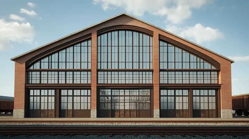 Architecture exposed Steel Frames