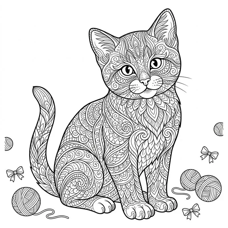 Zentangle Animal Coloring Pages