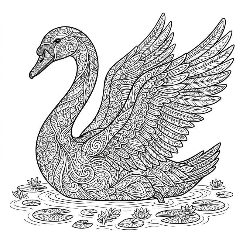 Zentangle Animal Coloring Pages