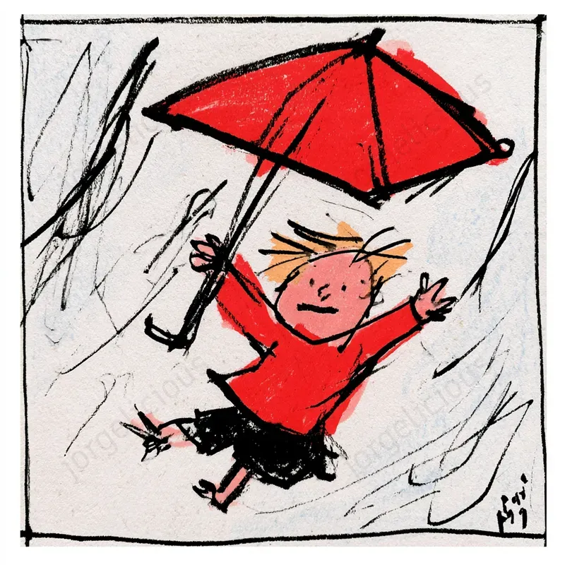 Naive Handdrawn Storybook Illustrations