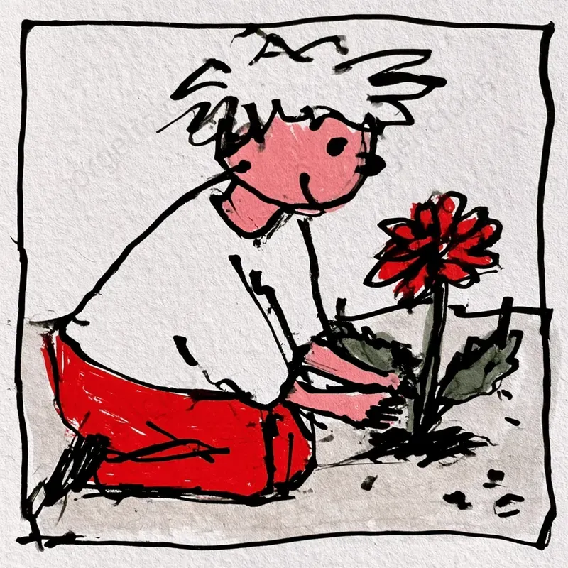 Naive Handdrawn Storybook Illustrations