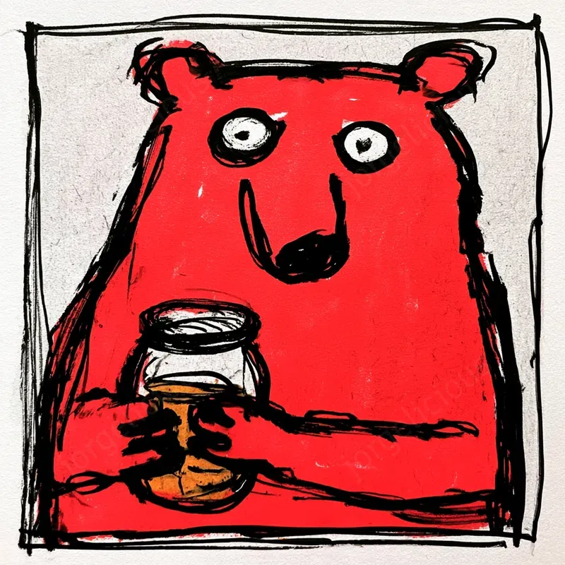 Naive Handdrawn Storybook Illustrations