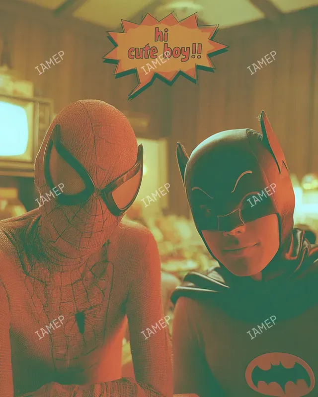 Retro Surreal Comic Hero Portraits