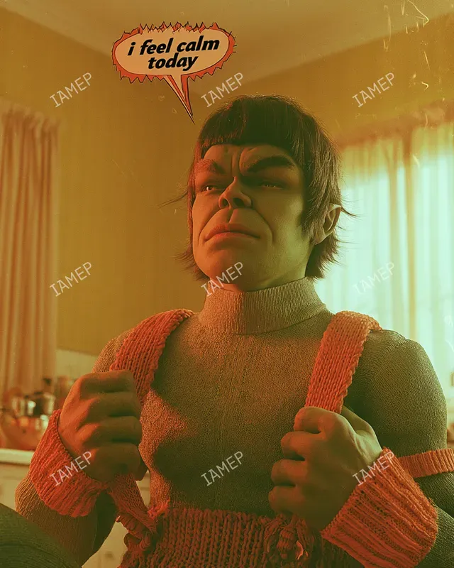 Retro Surreal Comic Hero Portraits