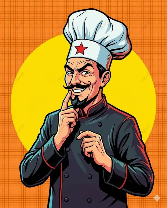 Retro Villain Mascot Vector Illustrations
