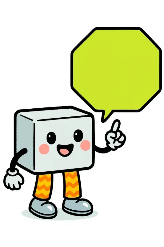 Cute Character Speech Bubble Kits