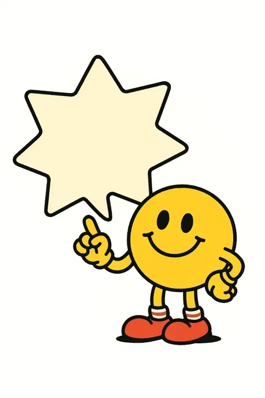 Cute Character Speech Bubble Kits