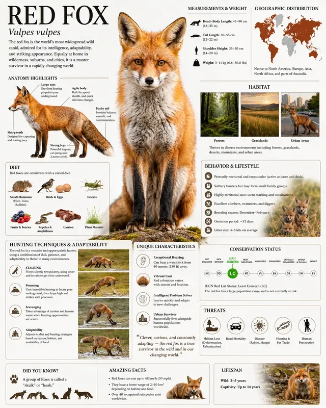 Wildlife Infographic Posters Ai