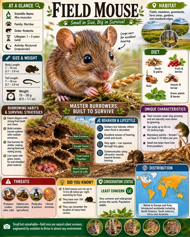 Wildlife Infographic Posters Ai